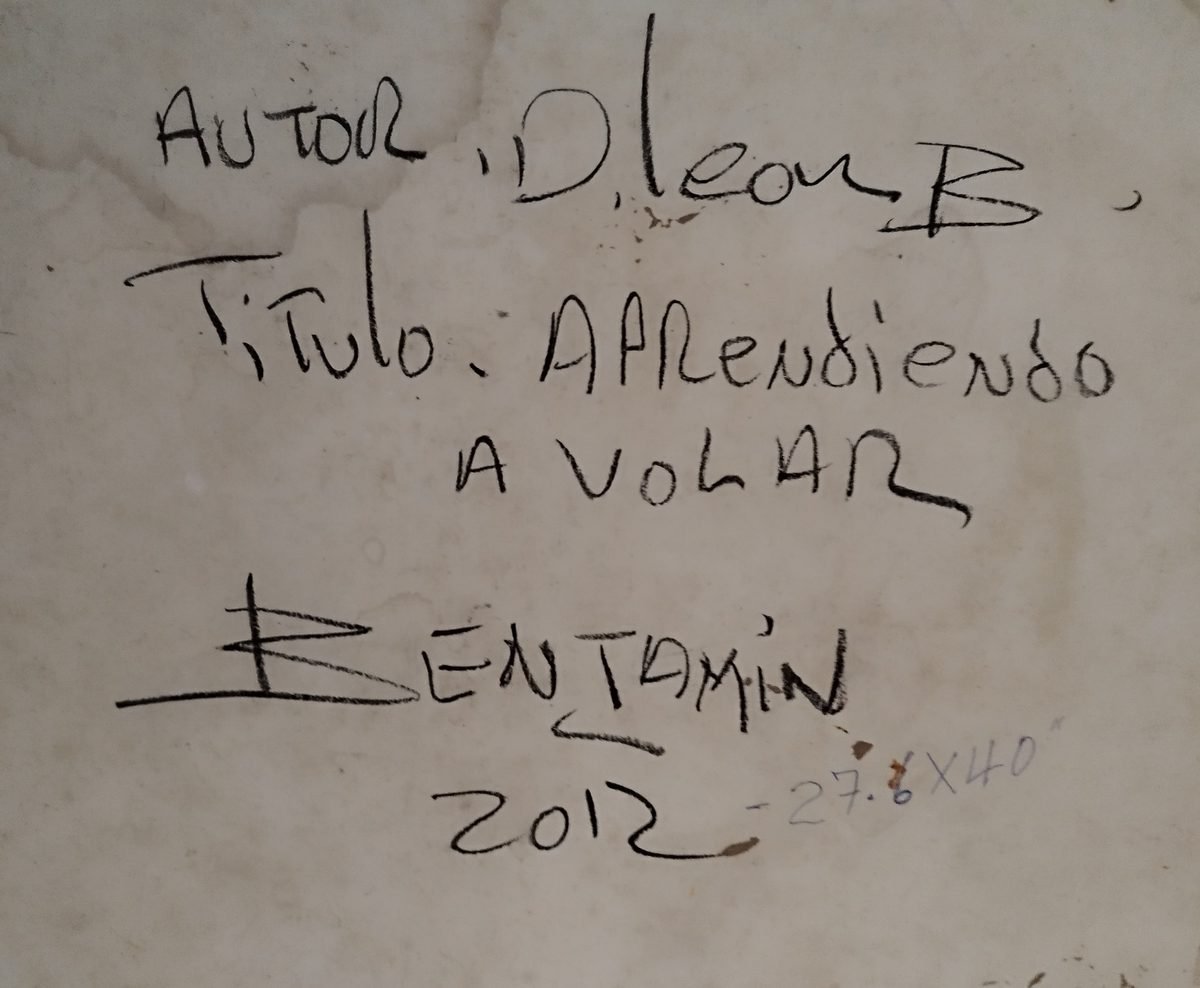 Respaldo Autografiado: Aprendiendo a volar