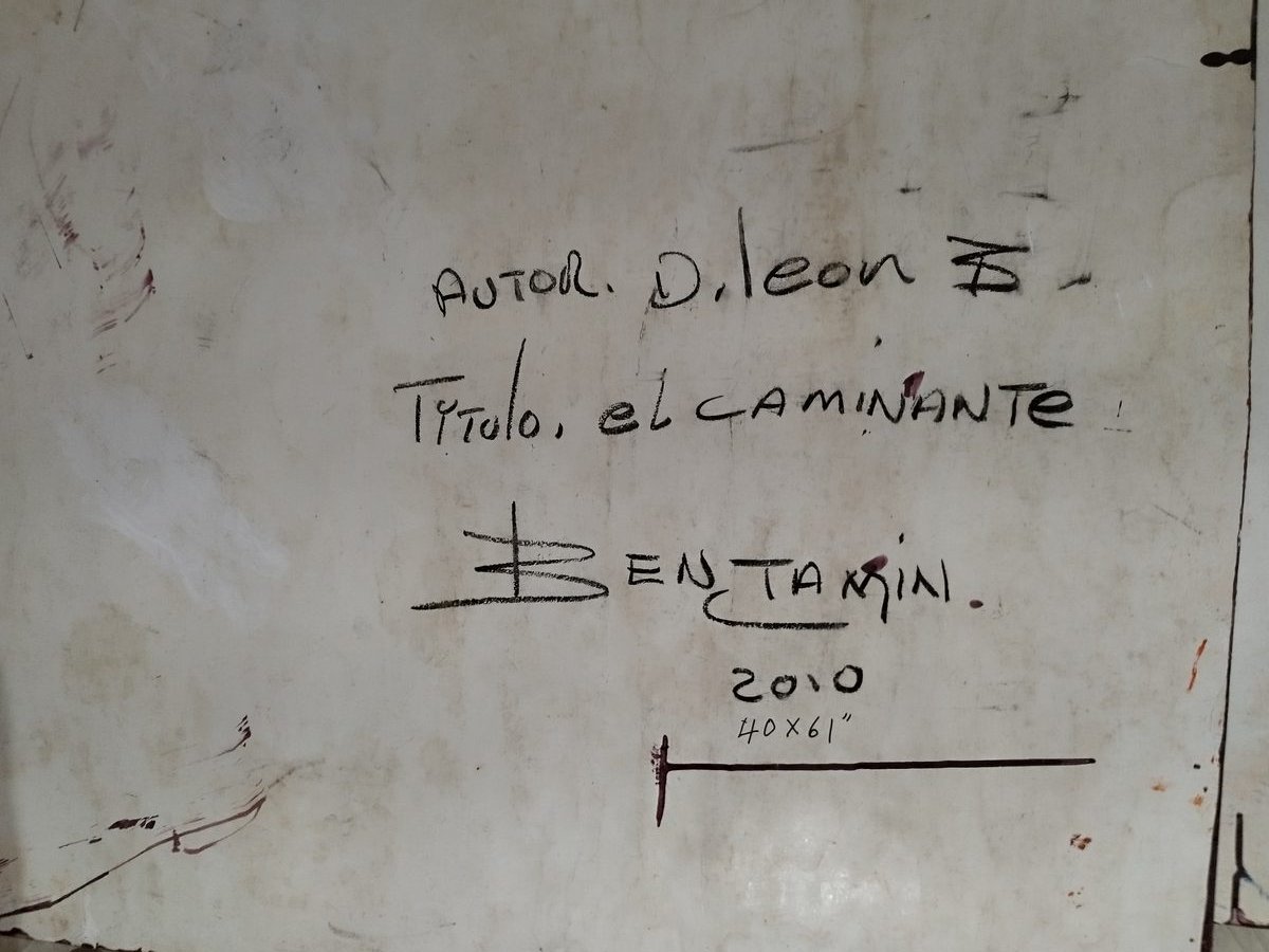 Respaldo Autografiado: El caminante