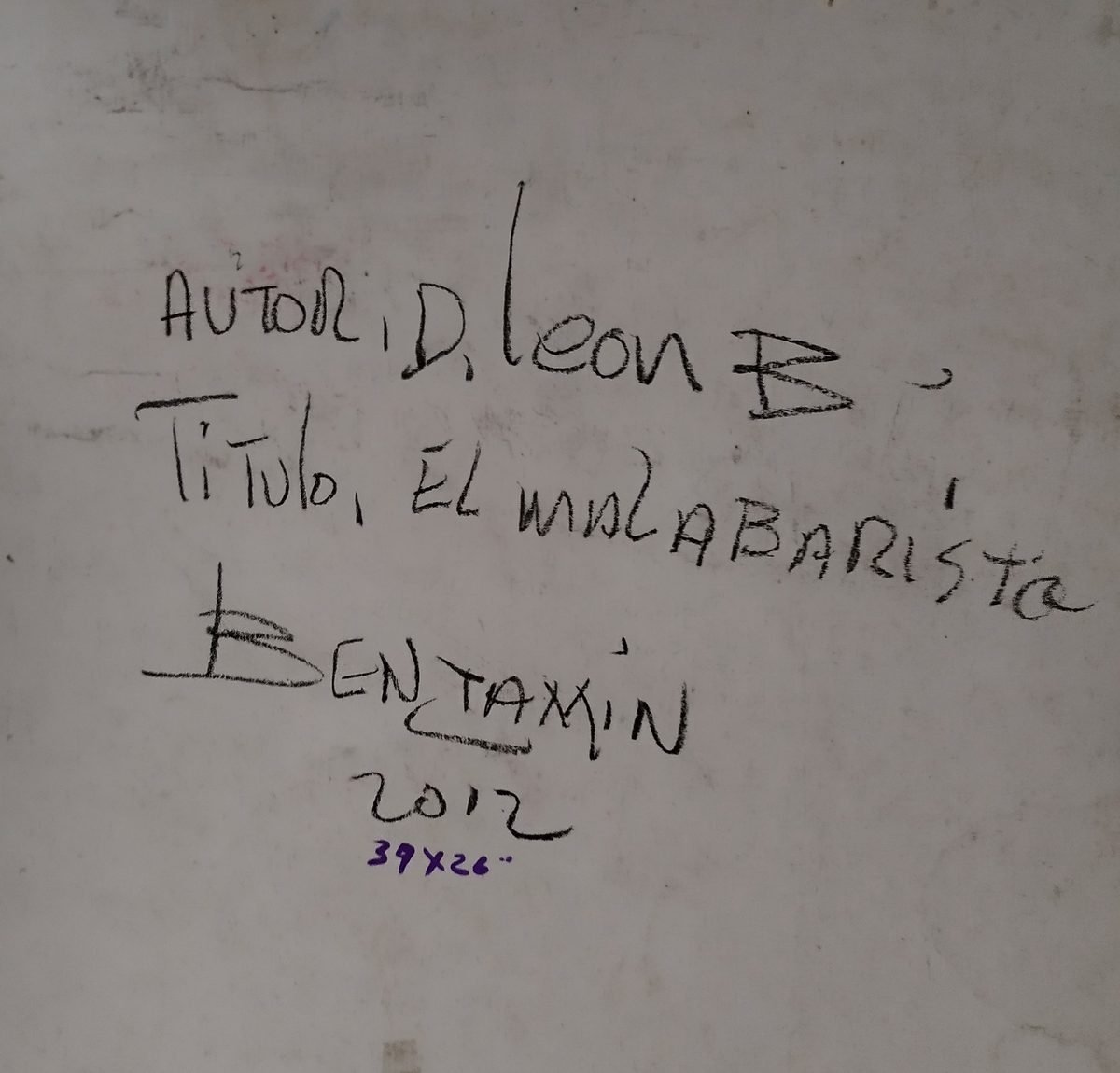 Respaldo Autografiado: El Malabarista 2112