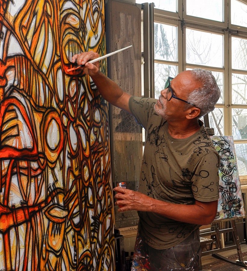 Benjamín Pintando